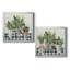 Christmas Gingham I - ensemble de 2 reproductions d'art sur toile tendue-2001614662-2001614669-2001614668