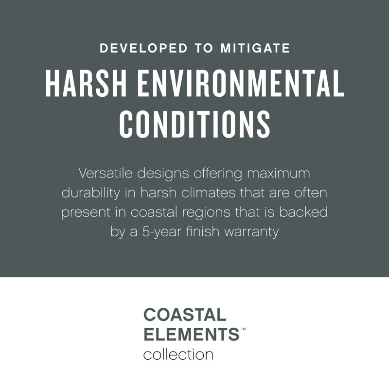 Brissia 1 - Bulb Outdoor Flush Mount, Black