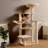 6 Tiers Cat Tree with Condons,Perch,Scratching Posts-117521388