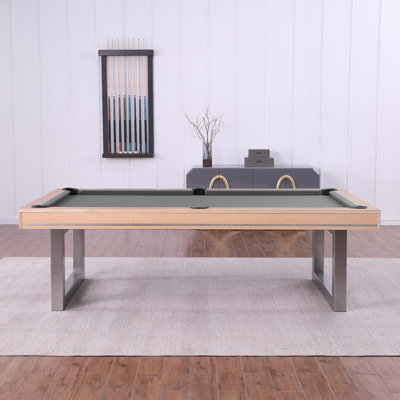 Table de billard en bois massif avec plateau de salle à manger Harmony