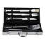 BergHOFF Essentials Cubo 6Pc 18/10 Stainless Steel BBQ Grilling Tool Set with Metal Case