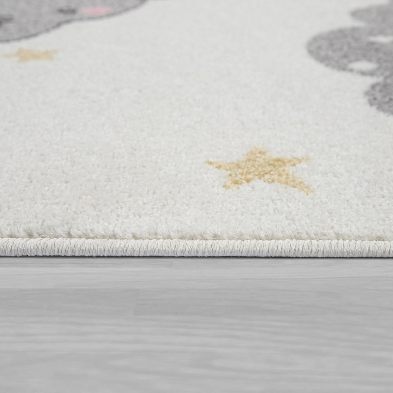 Manahan Rectangle Polypropylene Rug, Rectangle 4'4" x 6'3"