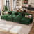 Green Cotton/Chenille