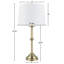 Lampes de table en laiton antique, construction en fer, design classique pour la maison