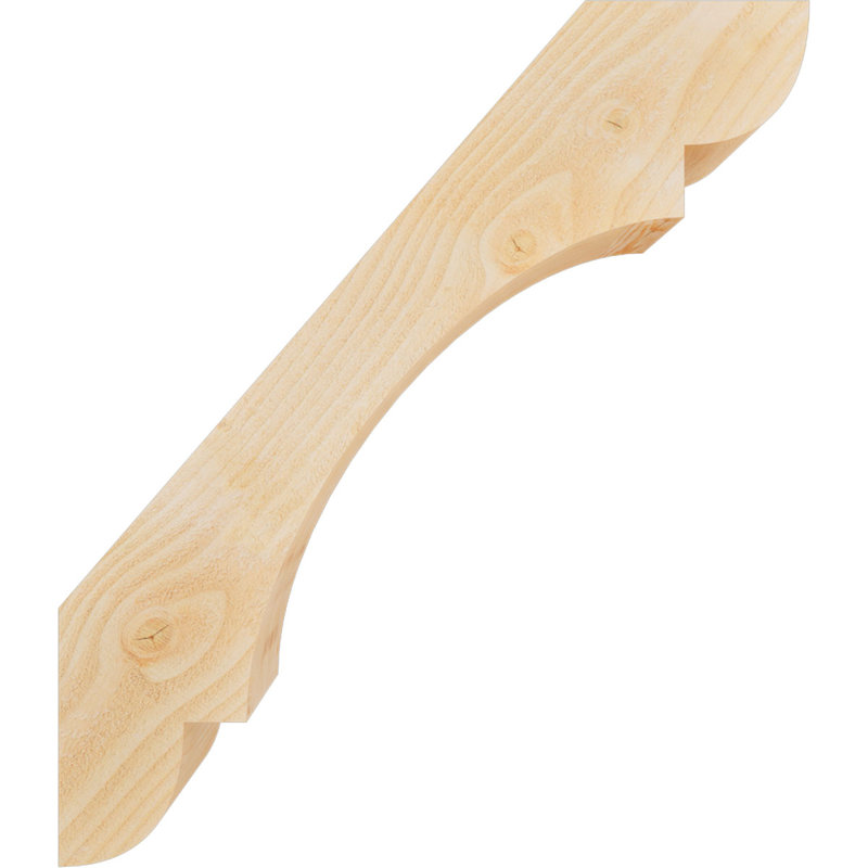 Attelle de genou olympique, Sapin de Douglas, Sciage brut, H 30 po x l 6 po x P 26 po