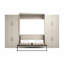 Grand lit mural Arlex de 137 W avec unités de rangement 36 W avec portes-88513605
