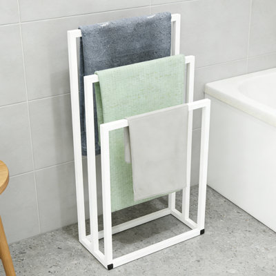 3 Tier Metal Freestanding Towel Rack