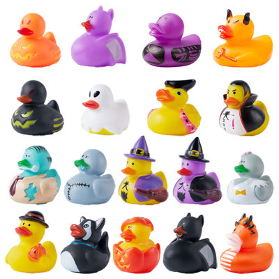 18 PCS Halloween Rubber Ducks
