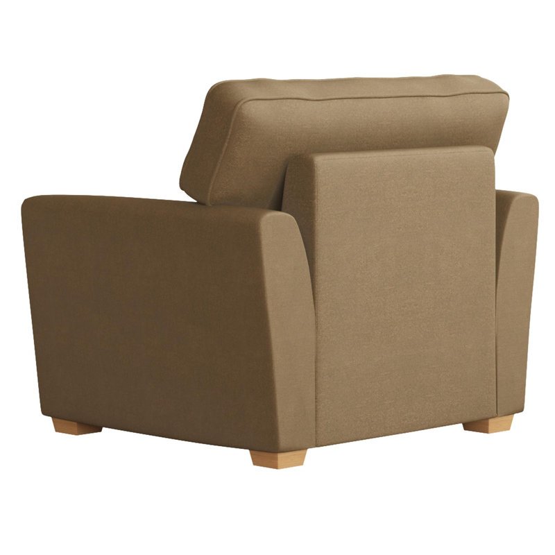 Upholstered Armchair, Ebony