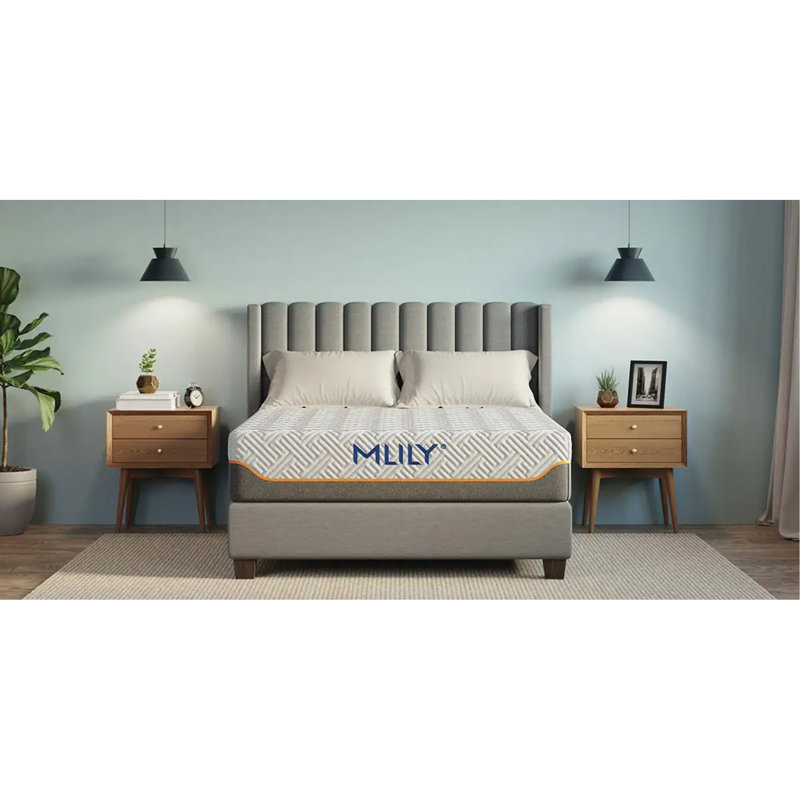 Matelas hybride 11,5 po MLILY Fusion Supreme - Grand - Moyen, Grand lit