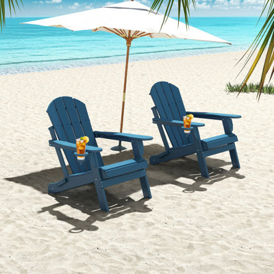Felten Foldable Outdoor Adirondack Chair