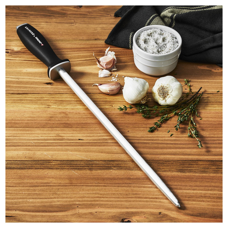 ZWILLING Bob Kramer Double Cut Honing Steel with Plastic Handle