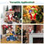 Décoration de table de Noël, père Noël