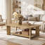 Table basse 47,24 "avec rangement ouvert