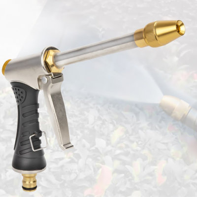 cup sleeve High-Pressure Hose Nozzle  For Car Garden Effortless Cleaning 3 Adjustable Spray Modes