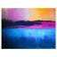 « blue from abstract painting art », reproduction de peinture à l’huile sur toile tendue-29490113