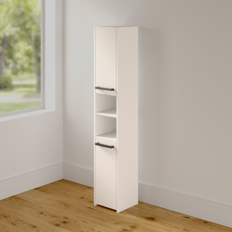 Delancey Linen Cabinet, White