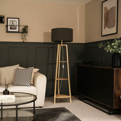 Amandip 137.5cm Tray Table Floor Lamp