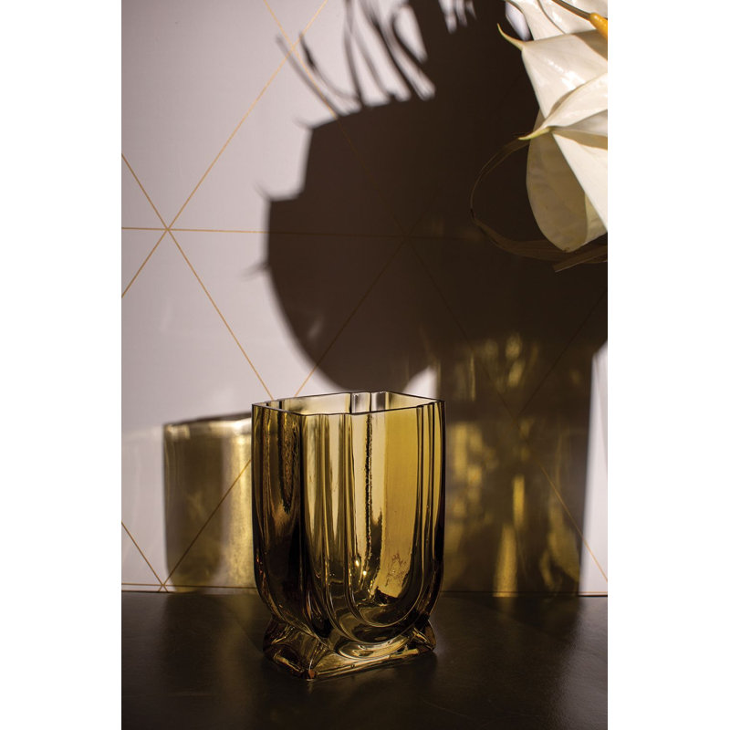 Vase de table en verre fait à la main Jion