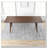 Carlos Solid Wood Dining Table