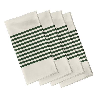 Verlene Polyester Striped Square Napkin