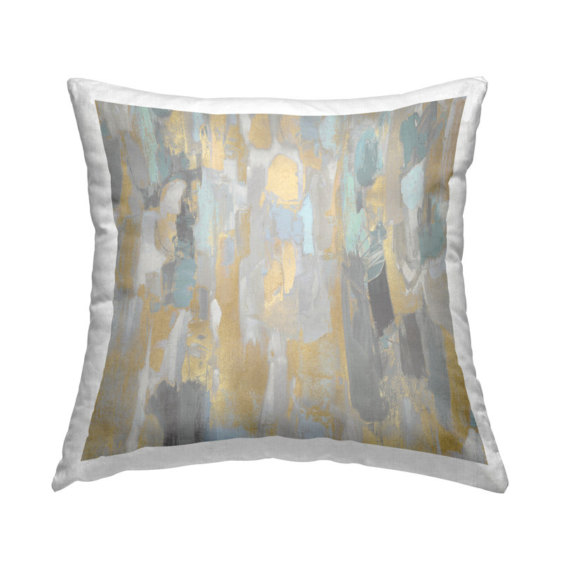 Stupell Industries Muted Glam Modern Collaged Printed Throw Pillow by Jennifer Martin