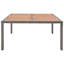 Morsun Rectangular Wood Outdoor Dining Table , 200cm cm W 150cm cm D-1451198187-1405099854