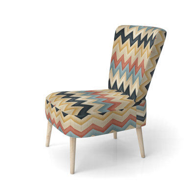 Chaise d'appoint large 27,5 po Roussel