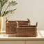 Anapos Water Hyacinth Basket, Natural (Set of 2)