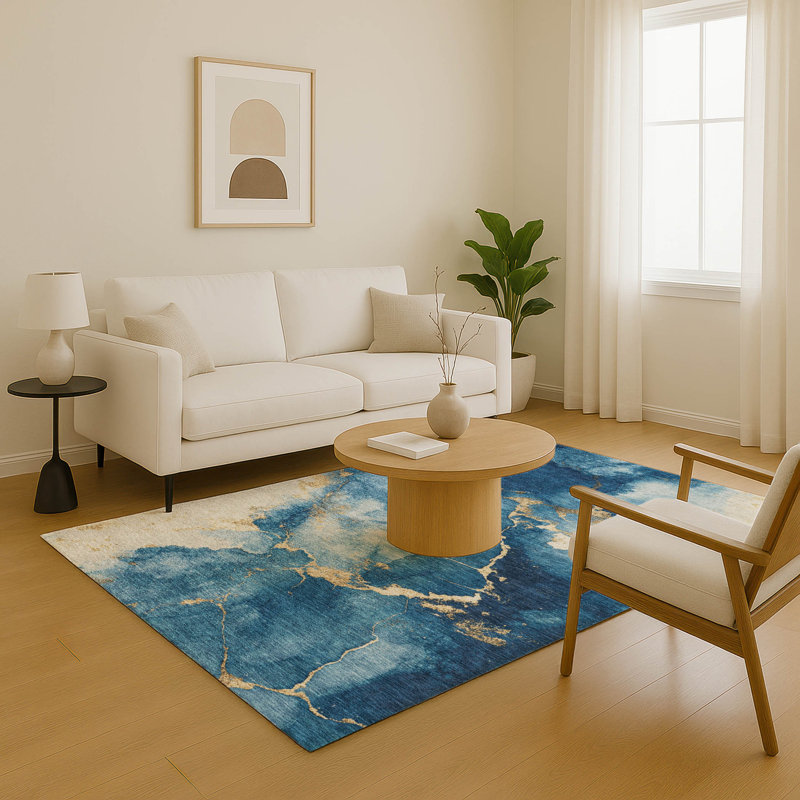 Tapis de qualité supérieure lavable à la machine Jacquez AMF1790, Rectangle 10 pi x 14 pi
