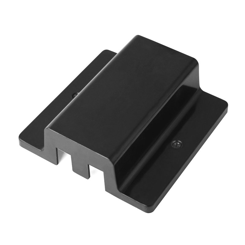 Jeffrey Floating Electrical Feed Track, Black