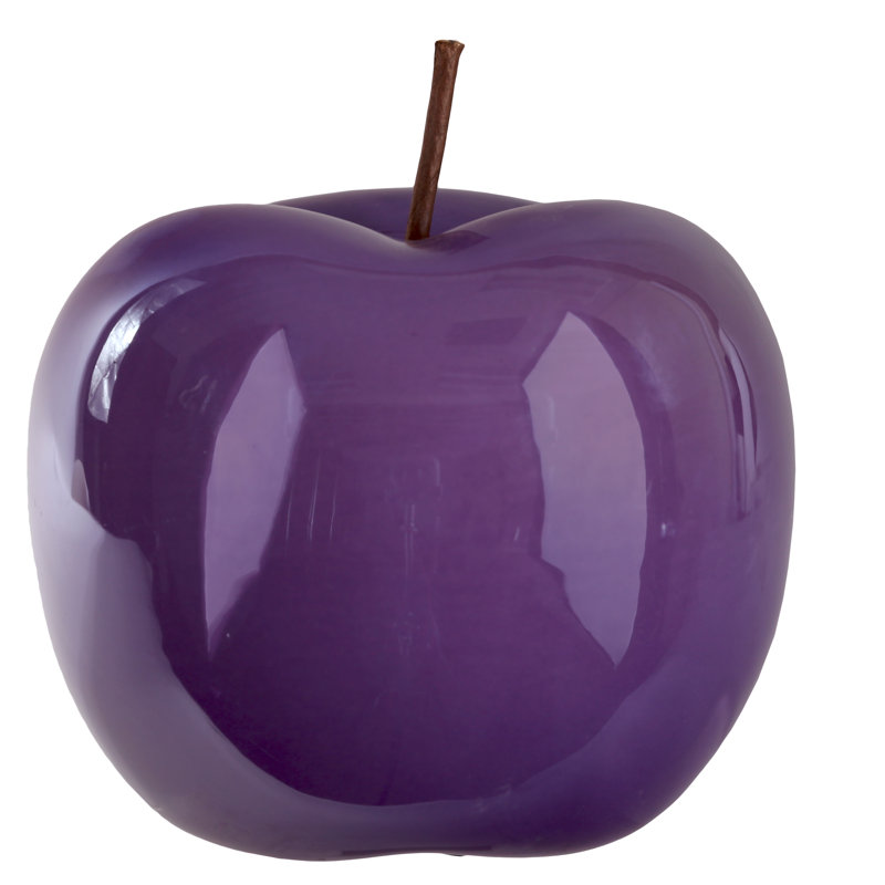 Wilmslow Food & Beverage Figurines & Sculptures, 6" H x 6" W x 6" D, Peach
