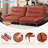 FUTON Sofa With Adjustable Sides And Back-1021708182