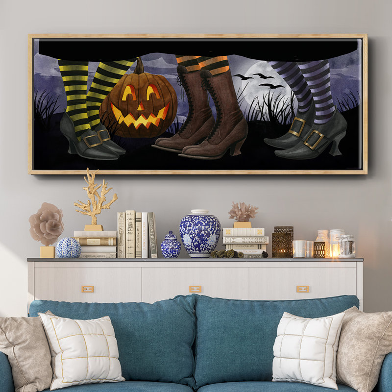 Midnight Magic Collection D-, toile encadrée, H 20 po x l 50 po