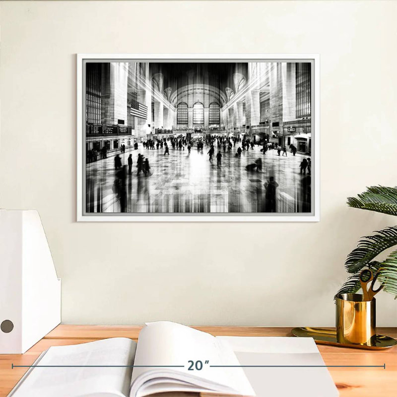 Urban Stretch Grand Central, Cadre flottant blanc, 13 po x 9 po