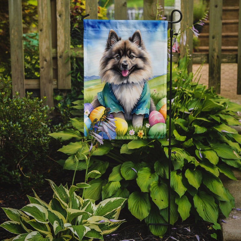 Easter Egg Hunt Double Sided 15.5'' H x 11.25'' W Polyester Easter Garden Flag