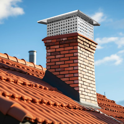 Stainless Steel Chimney Cap for Fireplace – Adjustable Mesh Rain & Spark Arrestor, All-purpose Fit for Clay or Metal Flue, Weather Protection, Easy Installation Kit, Outdoor Use, Size: 13x21 inch