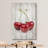 Fruits " Retro Vintage Wood Panel Cherry "-94537556