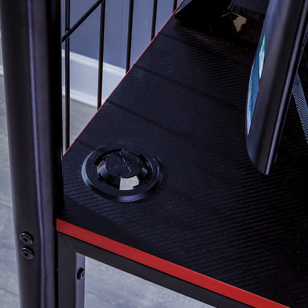 X Rocker Icarus XL High Sleeper Loft Gaming Bed with Built-in-Desk ...