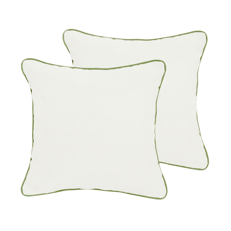 Coussin décoratif intérieur / extérieur Frasier Sunbrella, 18 po x 18 po