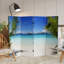 72" x 63" Double Sided Ocean 4 Panel Room Divider-897734306