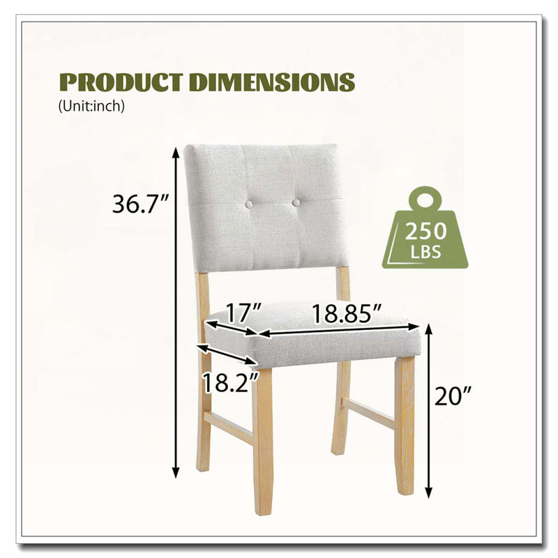 Wooden Dining Chairs Set