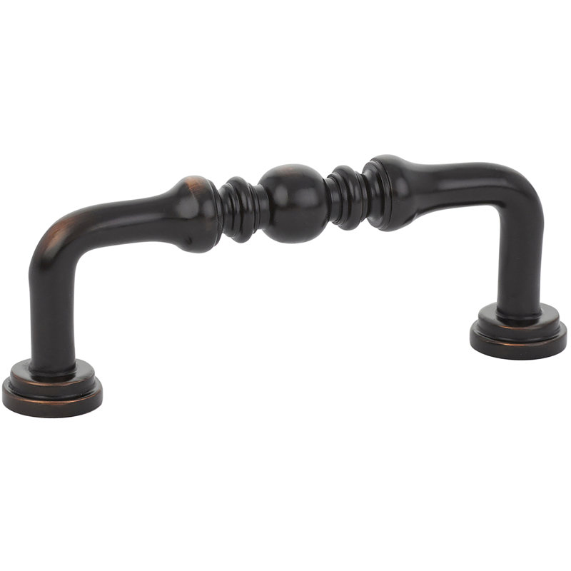 Emtek Spindle Cabinet Pull, Oil Rubbed Bronze, 3"