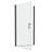 Universal Pivot Shower Door,Open Outside,With 1/4" Tempered Glass-112539570