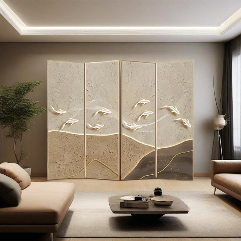 Cloison 70,87 po, 70.87" H x70.87" W x1.18" D