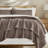 Ribbed Matelassé Cotton Coverlet Set-118098946-105905598