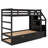 Fatlume Kids Twin Over Twin Bunk Bed with Trundle-489612809