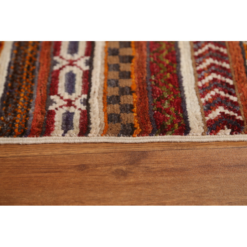 Tapis rayé Gabbeh 7 x 10