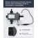 Automatic Smart Mobile Motion Sensor Kitchen Sink Faucet with 3 Modes Pull-Down Sprayer