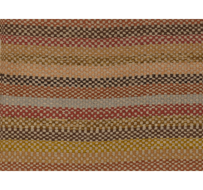 Striped Area Rug in Brown